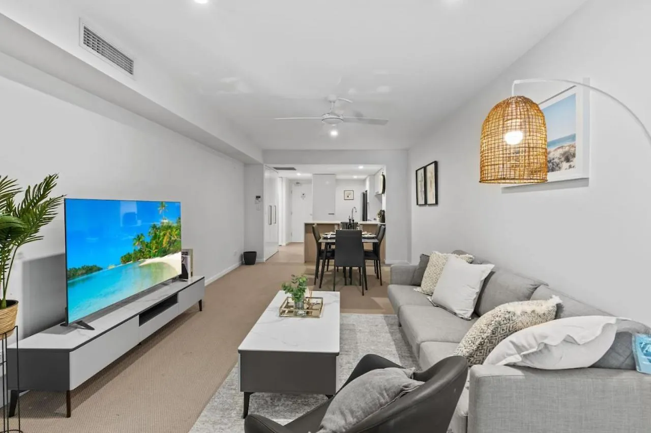 Apartment Modern 2B2B Suit Only 10Mins To Airport N Southbank Brisbane