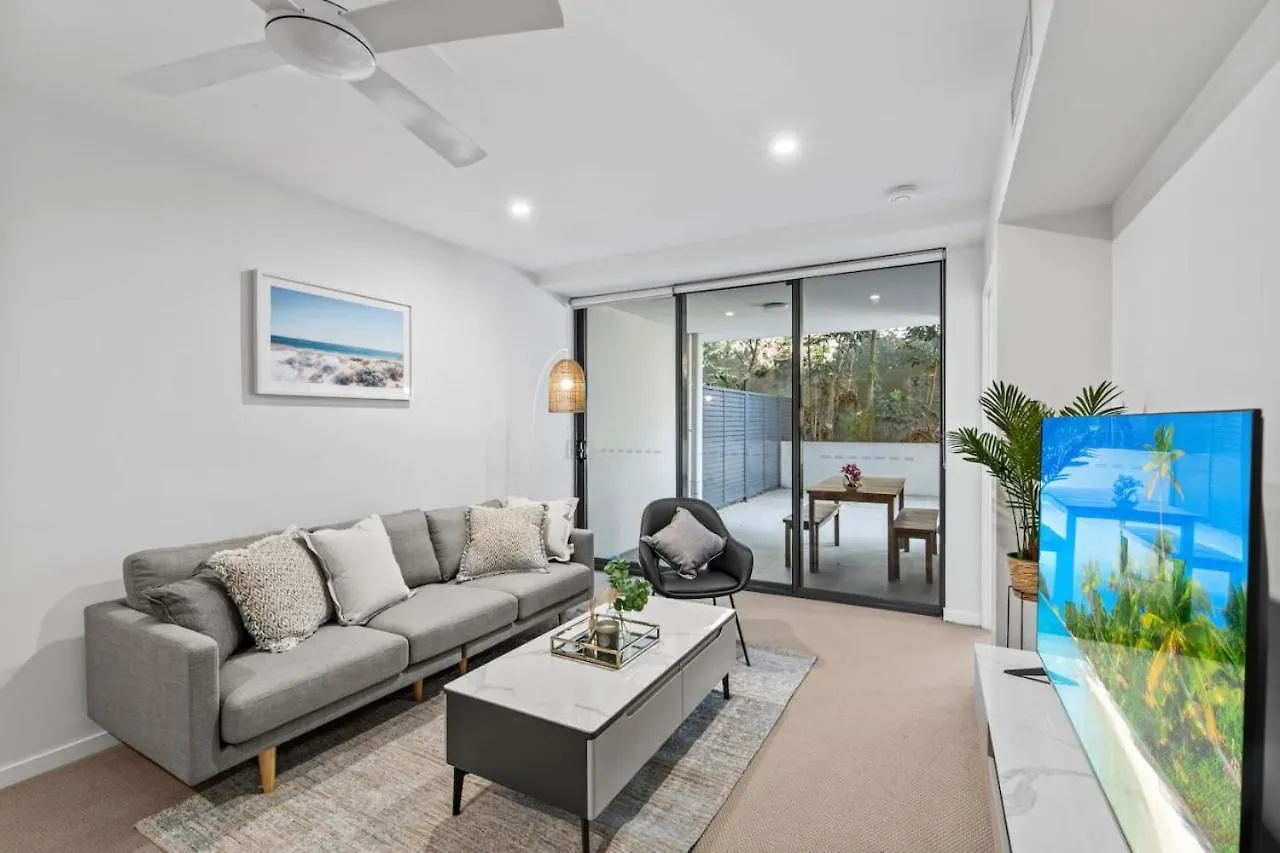 Modern 2B2B Suit Only 10Mins To Airport N Southbank Brisbane Apartment